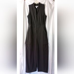 Athleta Charcoal Sleeveless Jumpsuit